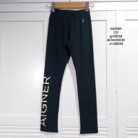 ราคา กางเกงเลกกิ้งเด็ก AIGNER แท้100% สีดำ สกรีนชื่อแบรนด์สีทองสวยๆค่ะ ไซส์ 12Y (25709688879)