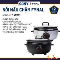 ราคา Fynal FN SC401 หม้อตุ๋น หม้อเซรามิก 3.5 ลิตร ความจุ 200W กักเก็บโภชนาการทั้งหมด โหมดทําอาหาร 3 โหมด (43159910916)