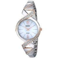 ราคา Seiko นาฬิกาข้อมือผู้หญิง SUP264 Analog Display Analog Quartz Two Tone Watch (578585253)