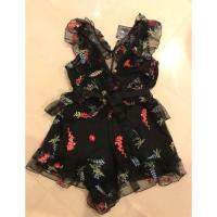 ราคา NWT งานป้าย D'One ♥️ ใหม่ป้ายห้อย จั้มสูทขาสั้น ซีทรู ผ้าตาข่ายปักลายทั้งตัวจ้า มีสายรัดให้ผูกจ้า งานสวย น่ารักมากจ้า (6516347653)