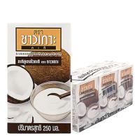 ราคา 6 กล่อง ชาวเกาะ กะทิ สูตรหัวกะทิเข้มข้น 250 มล. (28508961790)