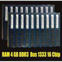 ราคา Ram DDR3 4GB 1333 16ชิพ มือสองสภาพ 95% (1653661119)