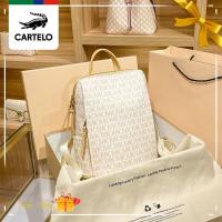 ราคา Cartelo Small Mkกระเป๋าเป้สะพายหลังผู้หญิงS 2022 ใหม่แฟชั่นกระเป๋าขนาดใหญ่ความจุกระเป๋านักเรียนTravel (40071039178)