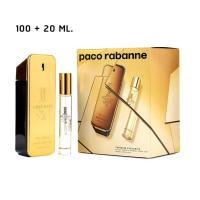 ราคา Set Paco Rabanne 1 Million Traveler Exclusive EDT For Men 100 ml + 20 ml กล่องซีล ป้ายคิงพาวเวอร์ (7062133567)