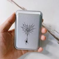 ราคา ที่เรียบง่ายแมงมุมเว็บพิมพ์สไตล์กระเป๋าสตางค์โทรศัพท์เหมาะสําหรับ ไอโฟน 15 14 13 12โทรศัพท์บัตรกระเป๋าสตางค์ (28252615816)