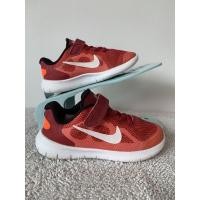 ราคา รองเท้าเด็กมือสองของแท้ Nike Free ขนาด18cm.(29.5)สีแดงส้ม (12282934964)