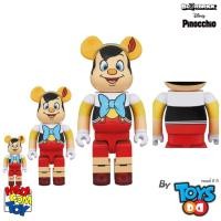 ราคา Be@rbrick 1000%, 400% + 100% Pinocchio (4059189384)