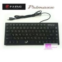 ราคา primaxx.. Keyboard Slim mini สีดำ.... (แถมชิลิโคลน/กันน้ำ/กันฝุ่น)WS-KB-8302 (68018402)
