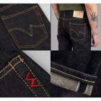 ราคา #เอวจริง36 Iron Heart 25oz 666-XHS -Indigo Selvedge Jeans Slim Straight สภาพสวย เดิมๆ (56954394684)