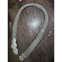 ราคา เข็มขัดลายเปียถัก​กะไหล่เงิน(งานเก่า)​ลายสวย (27050863501)