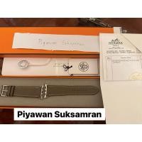 ราคา สายนาฬิกาhermesแท้45mm (23281987763)