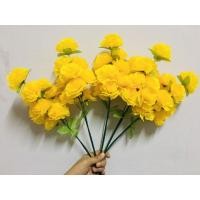 ราคา ช่อดอกไม้ ดอกดาวเรืองช่อ 1ช่อมี10ดอก สีเหลืองทอง ดาวเรือง (4680101028)