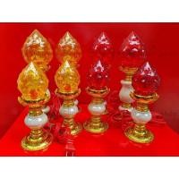 ราคา เชิงเทียนไฟฟ้า เชิงเทียนดอกบัว เชิงเทียนไฟฟ้าขามุก กลีบบัว เชิงเทียนไหว้เจ้า เชิงเทียนไหว้พระ (11689167773)