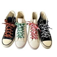 ราคา 1เซนติเมตรกว้างสองชั้นตาหมากรุกเชือกผูกรองเท้าลายสก๊อตรองเท้า เชือกผูกรองเท้า ของโพลีเอสเตอร์120ซม (53102194042)