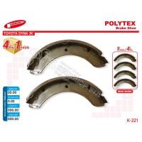 ราคา POLYTEX ก้ามเบรคหน้า-หลัง TOYOTA DYNA JK,บรรทุกเล็ก 4 ล้อ (K-221) (2293488308)