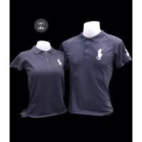 ราคา เสื้อโปโล สีเทาเข้มPOLO คอปก ชาย/หญิง มีเก็บปลายทางคะ (1333213917)