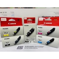ราคา Canon CLI-751 Inkjet Cartridge BK Cyan Magenta Yellow (10655061198)