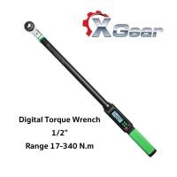 ราคา Xgear Digital Torque Wrench 1/2" 17-340 N.m (45802037462)