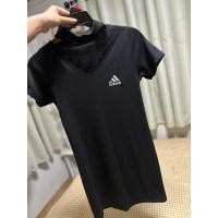 ราคา เดรสสีดำเว้าหน้าAdidas (29111333314)