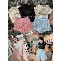 ราคา ชุดเซ็ทขาสั้นดิออร์รีดเพชร งานสวย (26004440375)