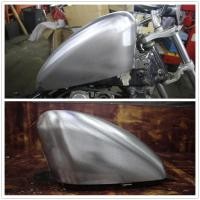 ราคา Motorbike Petrol Gas 9 L Can Fuel Tank Handmade Modified Retro Gasoline Oil For YAMAHA VIRAGO XV400 (54853185072)