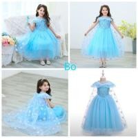 ราคา ชุดเจ้าหญิงเอลซ่าพร้อมผ้าคลุมงานพรีเมียม (4116557877)