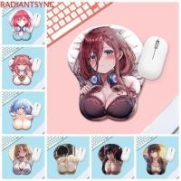 ราคา Radiantsync Anime 3D Mouse Pad, 3D สเตอริโอ Bobo Series 3D Breast Mousepad, สาวเมาส์ Pad สบายอะนิเมะ Ergonomic สายรัดข้อมือแล็ปท็อป (28876263007)