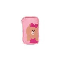 ราคา กระเป๋าใส่เครื่องสำอาง เครื่องเขียนขนาดเล็ก line friends (choco) (466565716)