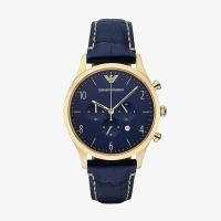 ราคา Emporio Armani นาฬิกาข้อมือผู้ชาย Classic Chronograph Blue Dial Blue รุ่น AR1862 (5335958145)