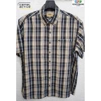 ราคา CAMEL ACTIVE แท้ อก50 เสื้อเชิ๊ตแขนสั้นลายสก๊อตสุดเท่ห์ (4870489645)