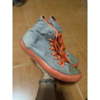 ราคา Converse All Star สีเทาส้ม ไซร้ 41/26 มือสองของแท้ (44223549916)