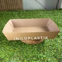 ราคา ถาดอาหารกระดาษลามิเนต SIze M / ถาดกระดาษคราฟท์ / ถาดกระดาษ / ถาดอาหารขนาดกลาง (46202295030)