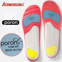 ราคา Kawasaki แผ่นรองพื้นรองเท้า พื้นนิ่ม ระบายอากาศได้ดี ดูดซับแรงกระแทก สําหรับเล่นกีฬาแบดมินตันCFT-28 (16859334508)