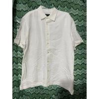 ราคา [มือสอง] เสื้อเชิ้ตคอปกแขนสั้น VAN HEUSEN เสื้อมือสอง สีขาว สภาพดี (20655030497)