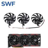 ราคา 88 มม.FDC10H12S9-C พัดลมระบายความร้อนสําหรับ ASUS ROG STRIX RTX 2070 2080 SUPER Ti GAMING RX 5600 5700 XT OC กราฟิกการ์ดพัดลม T129215เป็น (51154124182)