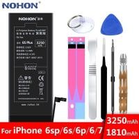 ราคา NOHON แบตเตอรี่สำหรับ Apple iPhone6 2200mAh เปลี่ยนแบตเตอรี่ Bateria เครื่องมือฟรีความจุสูง (4335392299)
