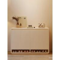 ราคา ไม้เนื้อแข็งตู้รองเท้าฝรั่งเศสสไตล์ทางเข้าสไตล์ใหม่ในร่มครีมตู้เก็บประตูทางเข้า2025ในครัวเรือนแบบบูรณาการ กะรัต5ง (45154065159)