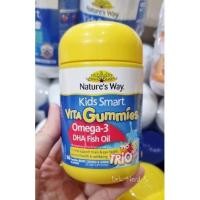 ราคา Nature's Way Kids Smart Omega-3 DHA Fish Oil (60 Vita Gummies) น้ำมันปลาโอเมก้า3 รูปกัมมี่ เหมาะสำหรับเด็กอายุ2ปีขึ้นไป (20952617352)