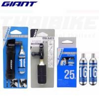 ราคา สูบเติมลมจักรยานพกพา GIANT CO2 CONTROL BLAST หลอด CO2 25g (19241496796)