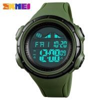 ราคา SKMEI นาฬิกาข้อมืออิเล็กทรอนิกส์ดิจิตอลกันน้ำได้ (4732664601)