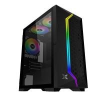 ราคา Case Microatx Fan rgbx3 Gemini II XIGMATEK Black matx เคสเปล่า แถมพัดลม rgb 3ตัว (18867785359)