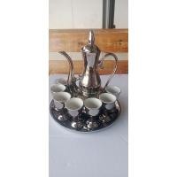 ราคา ชุดกาเหล้านำ้ชาเก่าสวยสมบรูณ์ (21592052799)