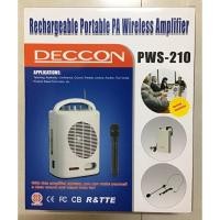 ราคา เครื่องขยายเสียงไร้สายแบบหิ้ว DECCON-210/ลำโพงช่วยสอนพกพา/ตู้ช่วยสอน USB/ MP3/FM สุดคุ้ม รับประกันศูนย์ 1ปี (5257483615)