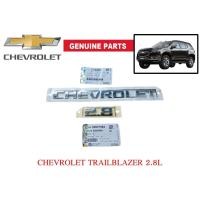 ราคา ของแท้เบิกศูนย์ ราคาต่อชิ้น โลโก้ตัวอักษร เชฟโลเรต ปี 2012 - 2016 CHEVROLET TRAILBLAZER 2.8 letter logo (40954985649)
