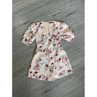 ราคา ป้ายTwins_shop จั้มสูทปริ้นลายดอก (21633246996)