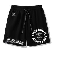 ราคา Aape กางเกงลําลอง unisex ผ้าฝ้ายแท้พิมพ์ลายแฟชั่น (27031583785)