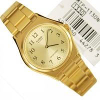 ราคา Casio นาฬิกาข้อมือ สีทอง สายสแตนเลส รุ่น MTP-1130N-9BRDF (423137362)