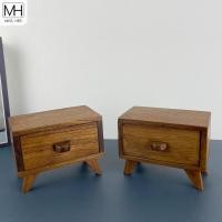 ราคา ลิ้นชักใส่นามบัตร ตู้ไม้สัก ตู้ไม้สักจิ๋ว ลิ้นชักไม้สัก แบบ 1 ชั้น เก็บเครื่องประดับ มีขา (16446254411)