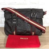 ราคา กระเป๋า Bally สีน้ำตาล chocolate signature ของแท้ Bally Men Crossbody Bag (1870990464)