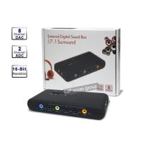 ราคา usb sound 7.1 CH Sound Card การ์ดเสียง Cmi6206 Chipset Audio Device Class Spec1.0 8 Channel And Usb Hid Class Spec (21360472337)
